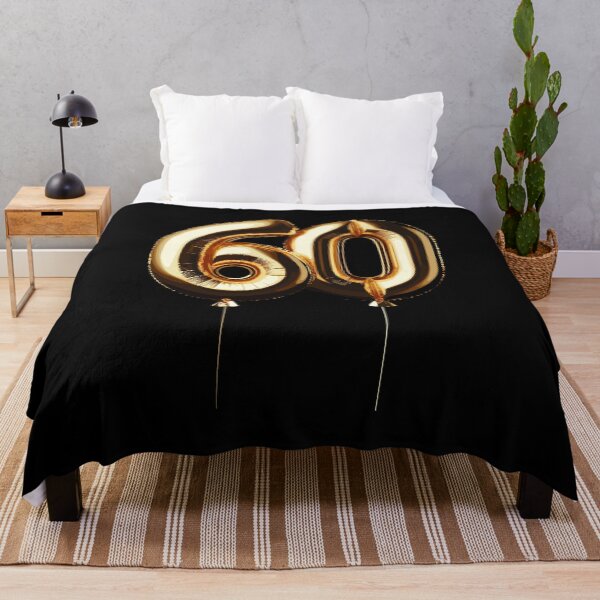Item preview, 60 Years Gold Balloon Foil Balloon Gift designed and sold by Pineapple-Tree.
