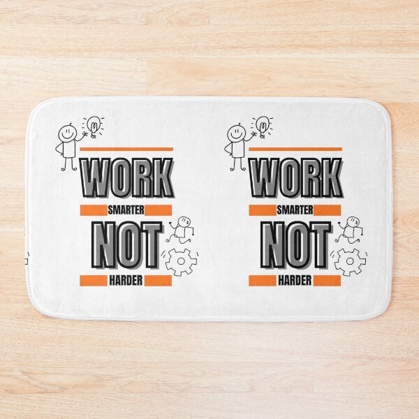Item preview, Work Smarter, Not Harder – Bold Efficiency designed and sold by Jus1sicpuppy.