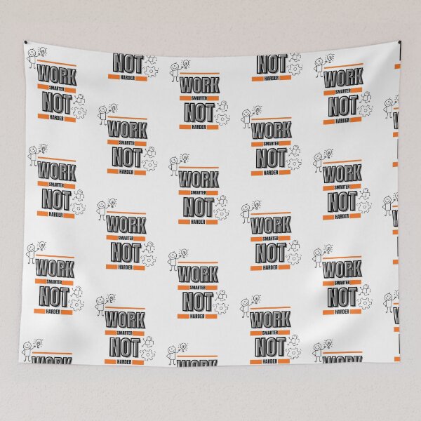 Item preview, Work Smarter, Not Harder – Bold Efficiency designed and sold by Jus1sicpuppy.