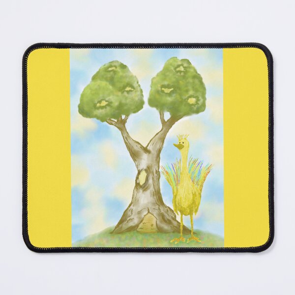 Item preview, Unique tree house and an adorable bird S16  designed and sold by greenPQBstudio.