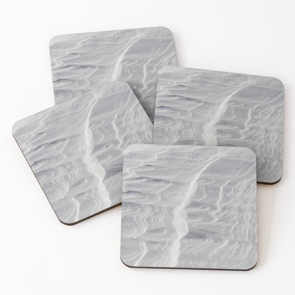 Item preview, Bright White Wind Sculpted Snow Abstract designed and sold by Georgia Mizuleva.