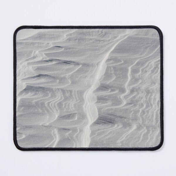 Item preview, Bright White Wind Sculpted Snow Abstract designed and sold by Georgia Mizuleva.