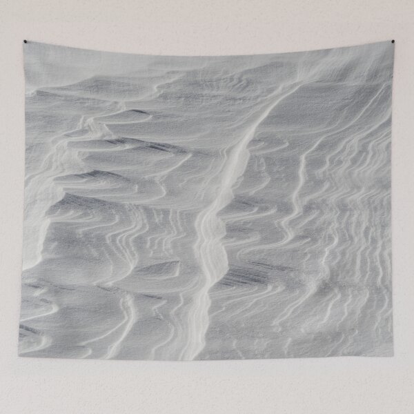 Item preview, Bright White Wind Sculpted Snow Abstract designed and sold by Georgia Mizuleva.