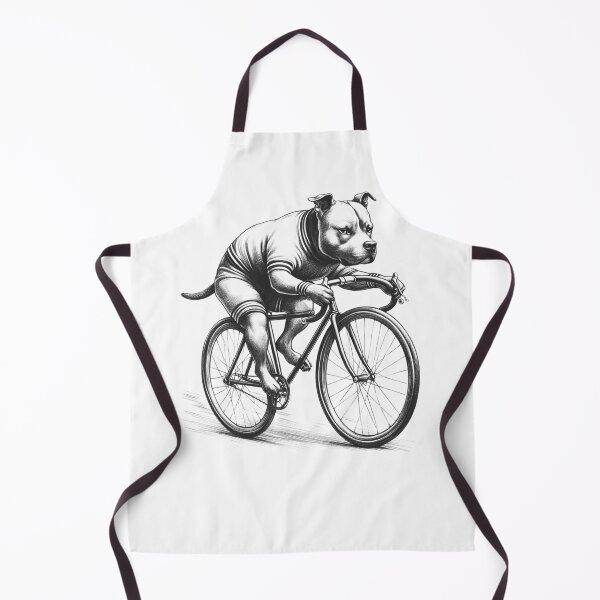 Aperçu de l'œuvre American Hairless Terrier faisant du vélo créée et vendue par Kimberley King Art King Art.