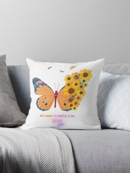 Artikel-Vorschau von Schmetterling, Entdecken, bunt, Glückseligkeit, Frühling, gelb, Sonnenblume, Natur, Sommer, designt und verkauft von Move ON.