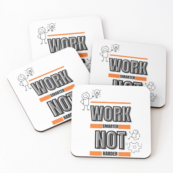 Item preview, Work Smarter, Not Harder – Bold Efficiency designed and sold by Jus1sicpuppy.