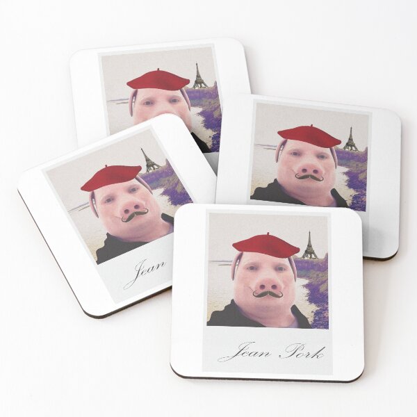 Item preview, Jean Pork (French John Pork meme) designed and sold by wawawover.