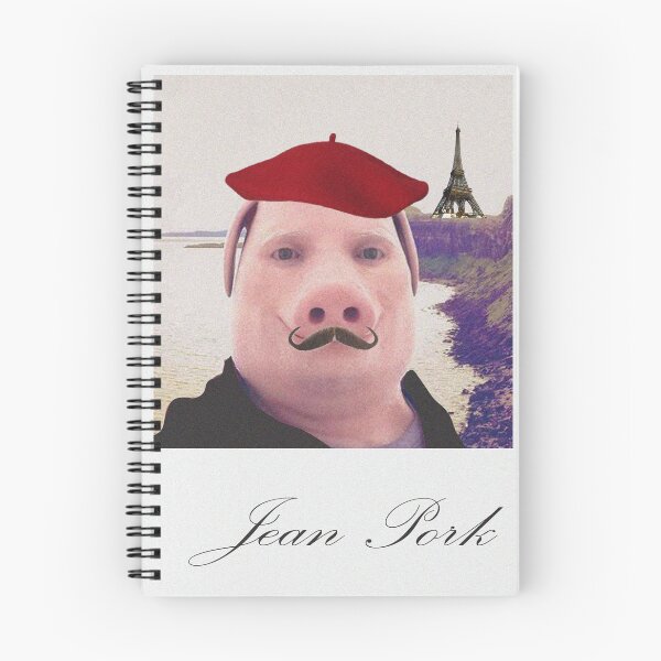 Item preview, Jean Pork (French John Pork meme) designed and sold by wawawover.