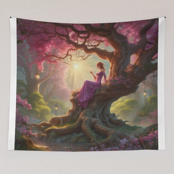 Item preview, Fairy sitting in a tree. designed and sold by MarilynBaldey7.