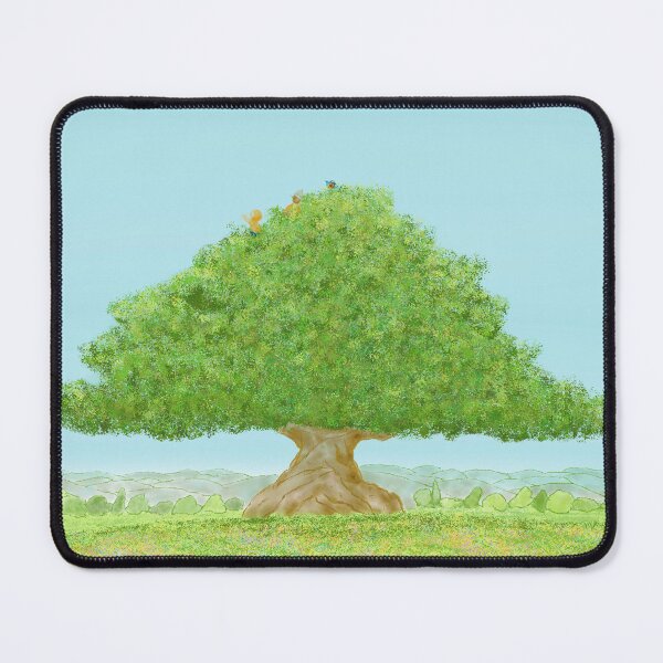 Item preview, Three friends sitting on a big tree designed and sold by greenPQBstudio.