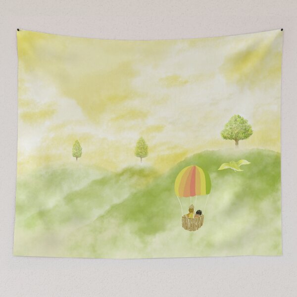 Item preview, Three friends on an adventure - nature nerd designed and sold by greenPQBstudio.