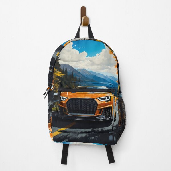 Item preview, Sports Sedan Conquering Mountain Pass designed and sold by RevUpDesign.