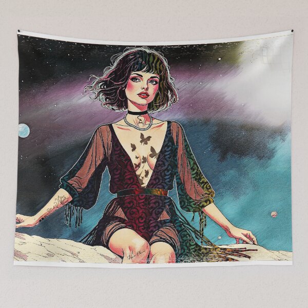 Item preview, Cosmic Queen designed and sold by Hen-C-Art.