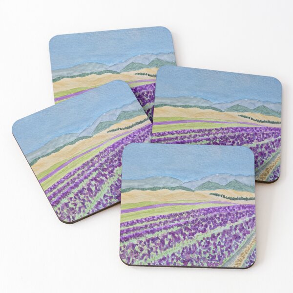 Item preview, Alpine Lavender Farm, New Zealand  designed and sold by Rebecca Joy Art.
