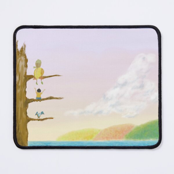 Item preview, Three friends sitting on an old tree designed and sold by greenPQBstudio.