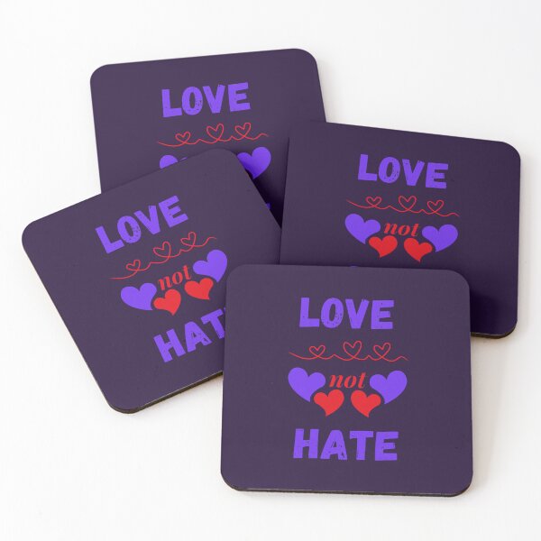 Item preview, Love not Hate designed and sold by Chekky.