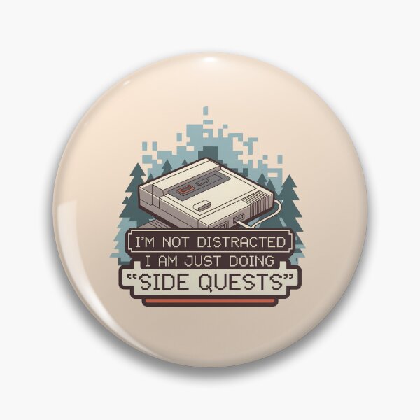 Item preview, I'm not distracted, I'm just doing side quests designed and sold by Abiha Ali.