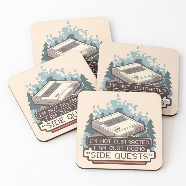 Item preview, I'm not distracted, I'm just doing side quests designed and sold by Abiha Ali.