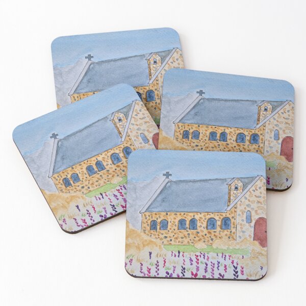 Item preview, The Church of the Good Shepherd, New Zealand  designed and sold by Rebecca Joy Art.
