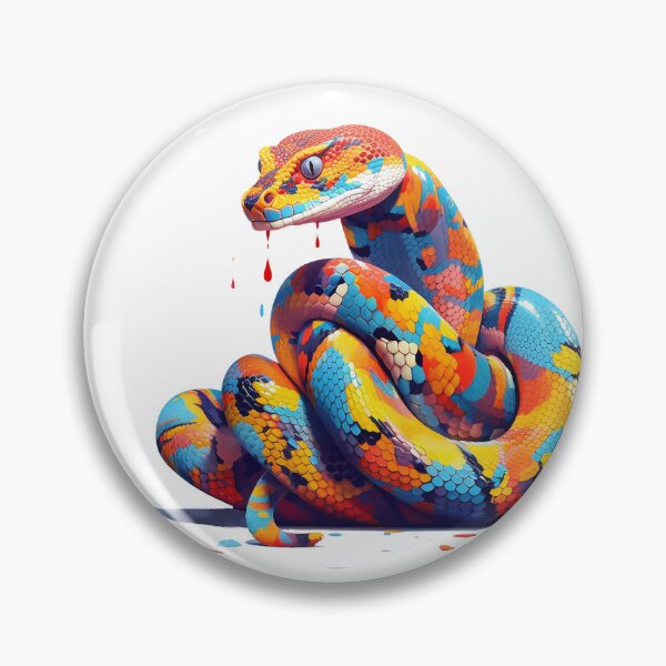 Item preview, Snake | Reptile | Wild Animal | Animal | Zoo | Wildlife | Lifestyle | Bold Colors | Watercolor designed and sold by mwinter2205.