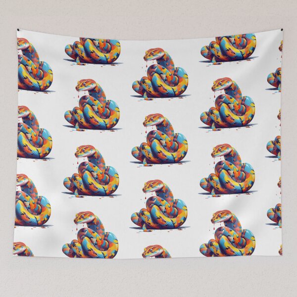 Item preview, Snake | Reptile | Wild Animal | Animal | Zoo | Wildlife | Lifestyle | Bold Colors | Watercolor designed and sold by mwinter2205.