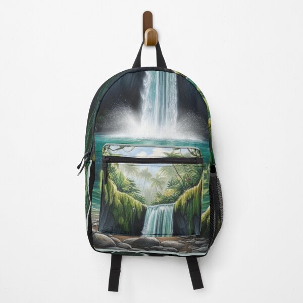 Item preview, Go Green – Wild Nature and Waterfall designed and sold by Mosaic by M.