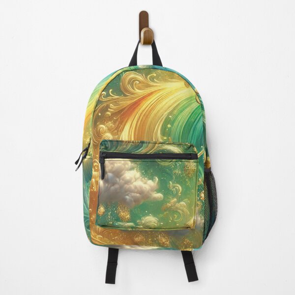 Item preview, Magical St. Patrick’s Day Rainbow & Gold Pattern designed and sold by Baharaby.