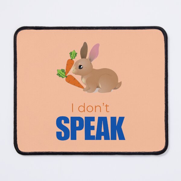 Item preview, Non Speaking Rabbit designed and sold by Chekky.