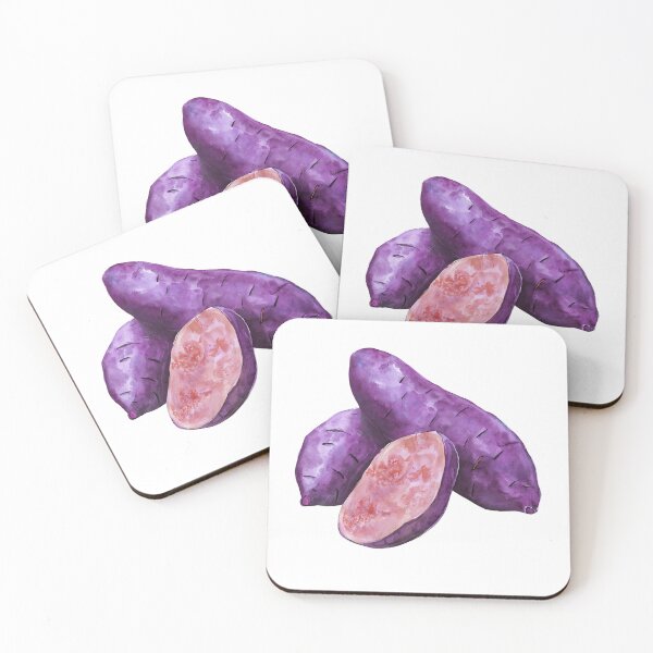 Item preview, Vibrant Watercolor Purple Sweet Potato designed and sold by PapuruDesigns.