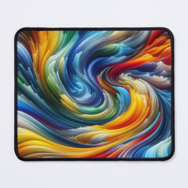 Item preview, Colorful Art Waves designed and sold by Hegen79.