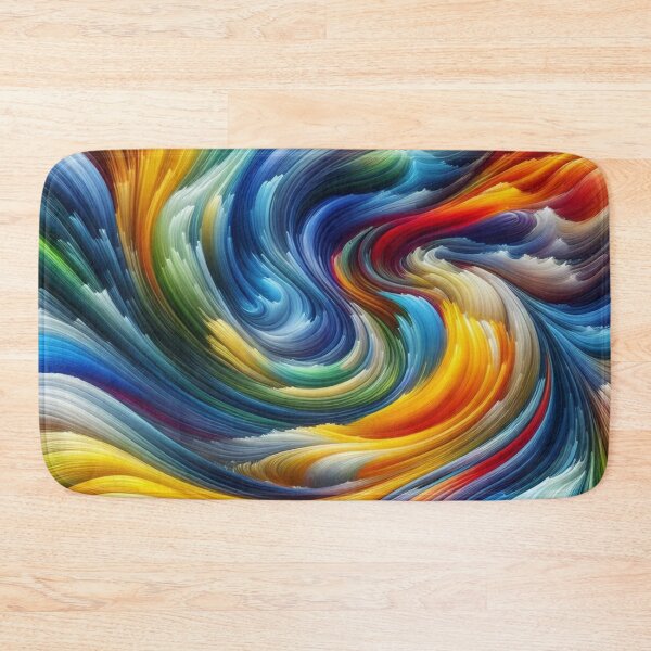 Item preview, Colorful Art Waves designed and sold by Hegen79.