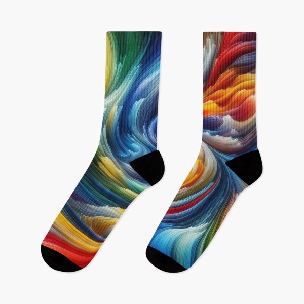 Item preview, Colorful Art Waves designed and sold by Hegen79.