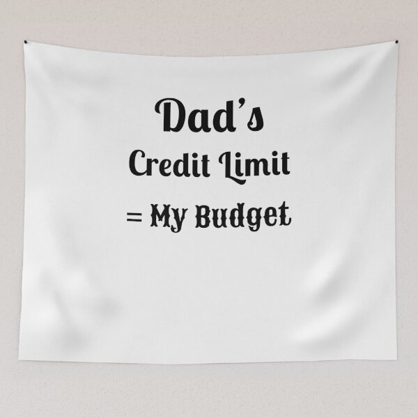 Item preview, Dad’s Credit Card - Statement Tee designed and sold by Fleetwood1994.