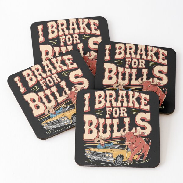 Item preview, I brake for bulls - I love rodeo - Rodeo is my sport - The original rodeo - The rodeo effect - Rodeo makes me happy - Rodeo for your life designed and sold by JansenGS.