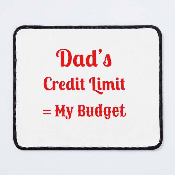 Item preview, Dad’s Credit Card - Statement Tee designed and sold by Fleetwood1994.