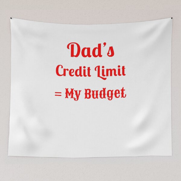 Item preview, Dad’s Credit Card - Statement Tee designed and sold by Fleetwood1994.