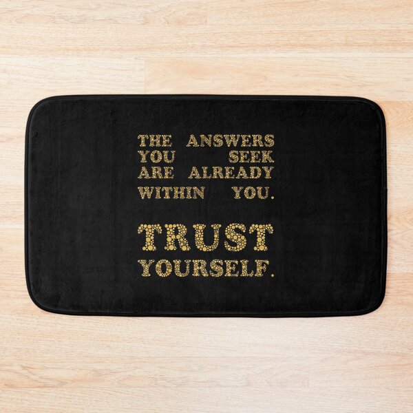 Item preview, The answers you seek are already within you. Trust yourself., Unique designed and sold by villacreativa.