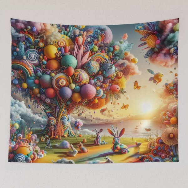 Item preview, Colorful Art Waves designed and sold by Hegen79.
