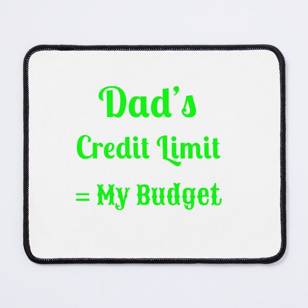 Item preview, Dad’s Credit Card - Statement Tee designed and sold by Fleetwood1994.