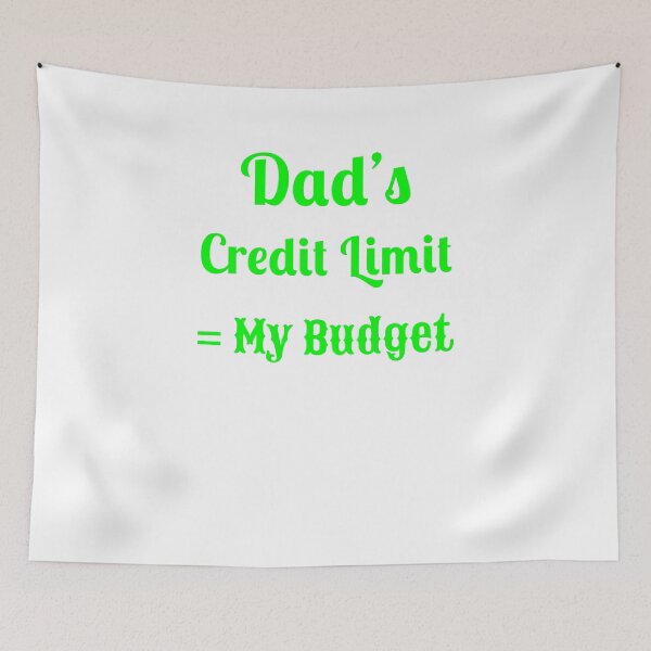 Item preview, Dad’s Credit Card - Statement Tee designed and sold by Fleetwood1994.