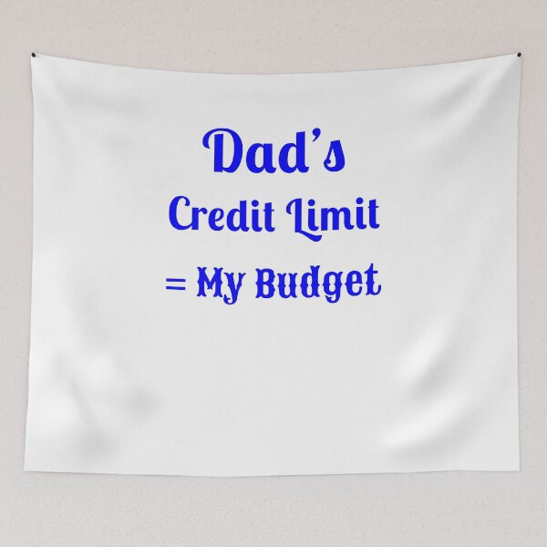 Item preview, Dad’s Credit Card - Statement Tee designed and sold by Fleetwood1994.