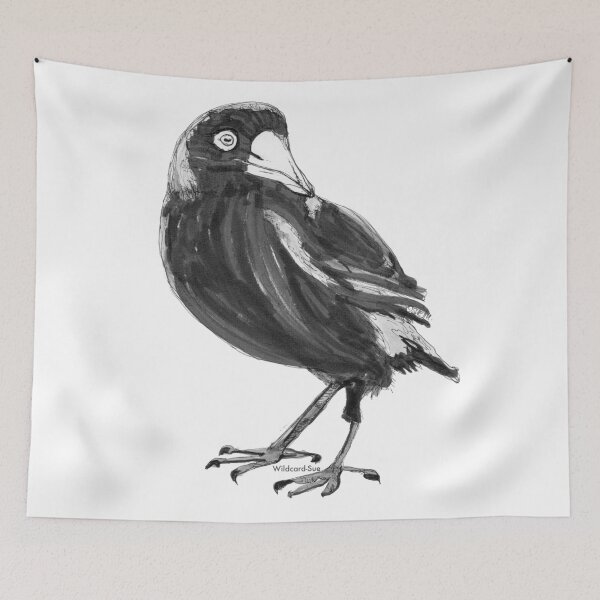 Item preview, Miranda the Magpie - small designed and sold by Wildcard-Sue.