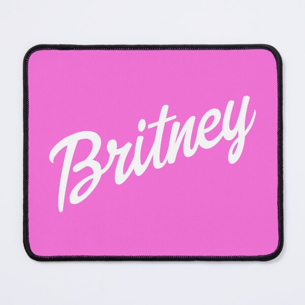 Item preview, Britney text in white designed and sold by gayishdesign.