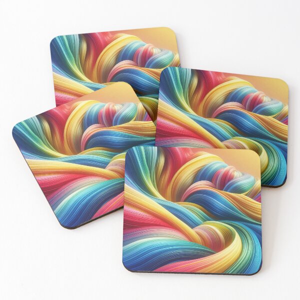 Item preview, Colorful Art Waves designed and sold by Hegen79.