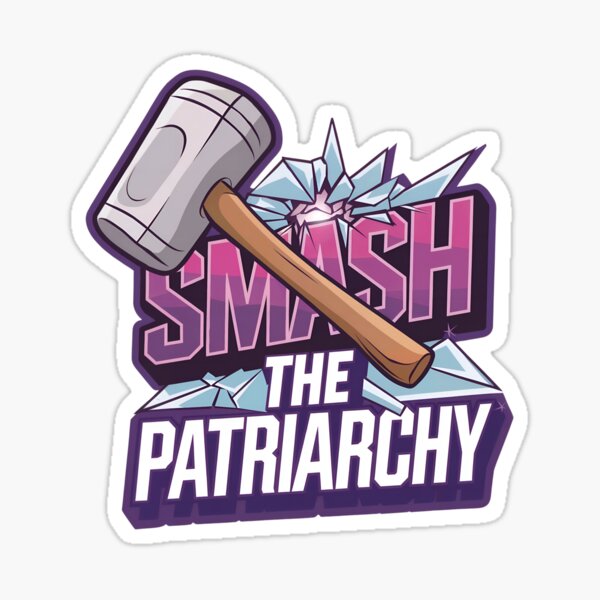 Item preview, Smash the patriarchy  designed and sold by Abiha Ali.
