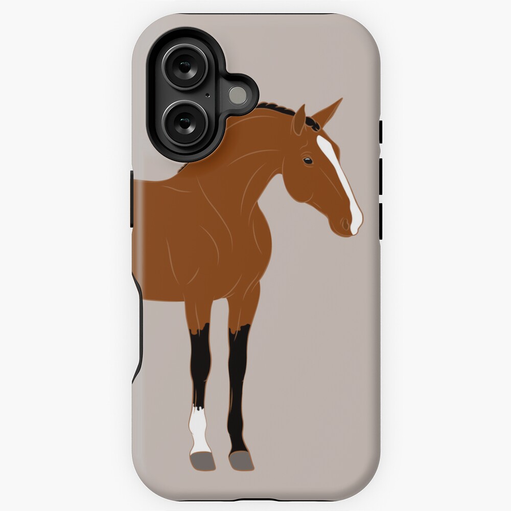 Aperçu de l'œuvre Coque antichoc Magsafe pour iPhone créée et vendue par WebEquitation.