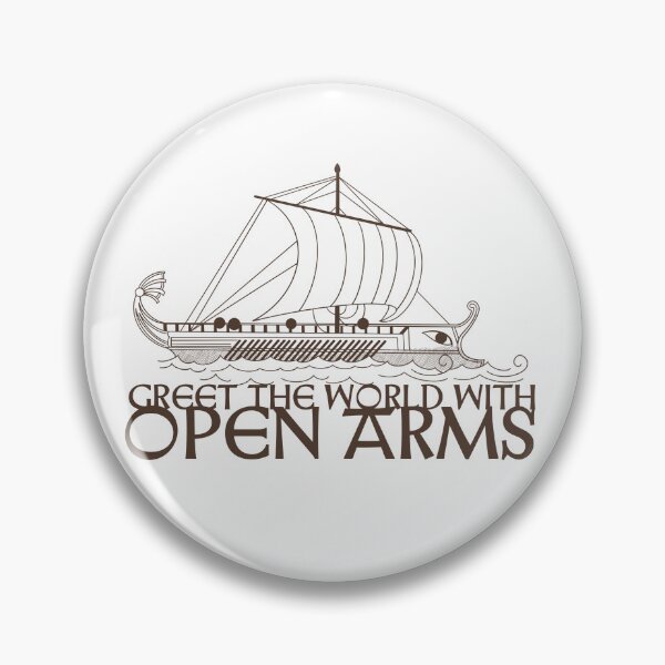 Item preview, Greet the World with Open Arms designed and sold by Lady Emlyn Art.