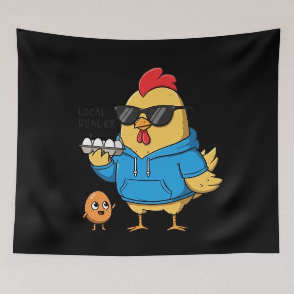 Item preview, Local Egg Dealer, Egg Hustler designed and sold by LuNkyRose.