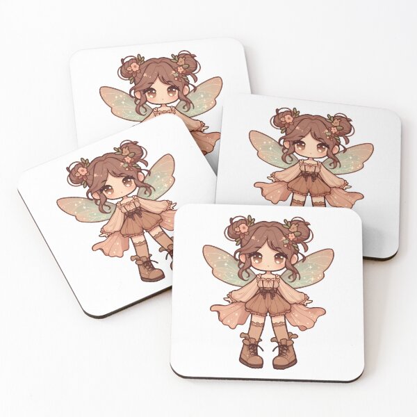 Item preview, Kawaii Fairycore Cottagecore Fairy Girl designed and sold by AnmitsuArt.