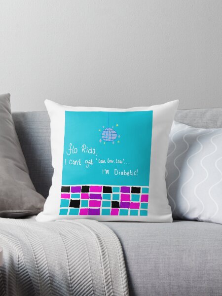 Vista previa del artículo con la obra «Mensaje de Diabeticos a Flo Ride», diseñado y vendido por montiannastore.